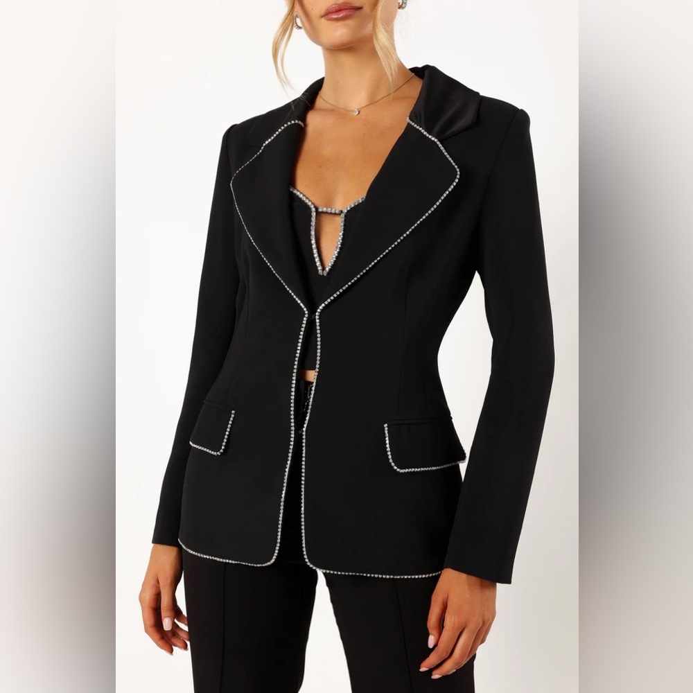 Petal + pup crystal blazer